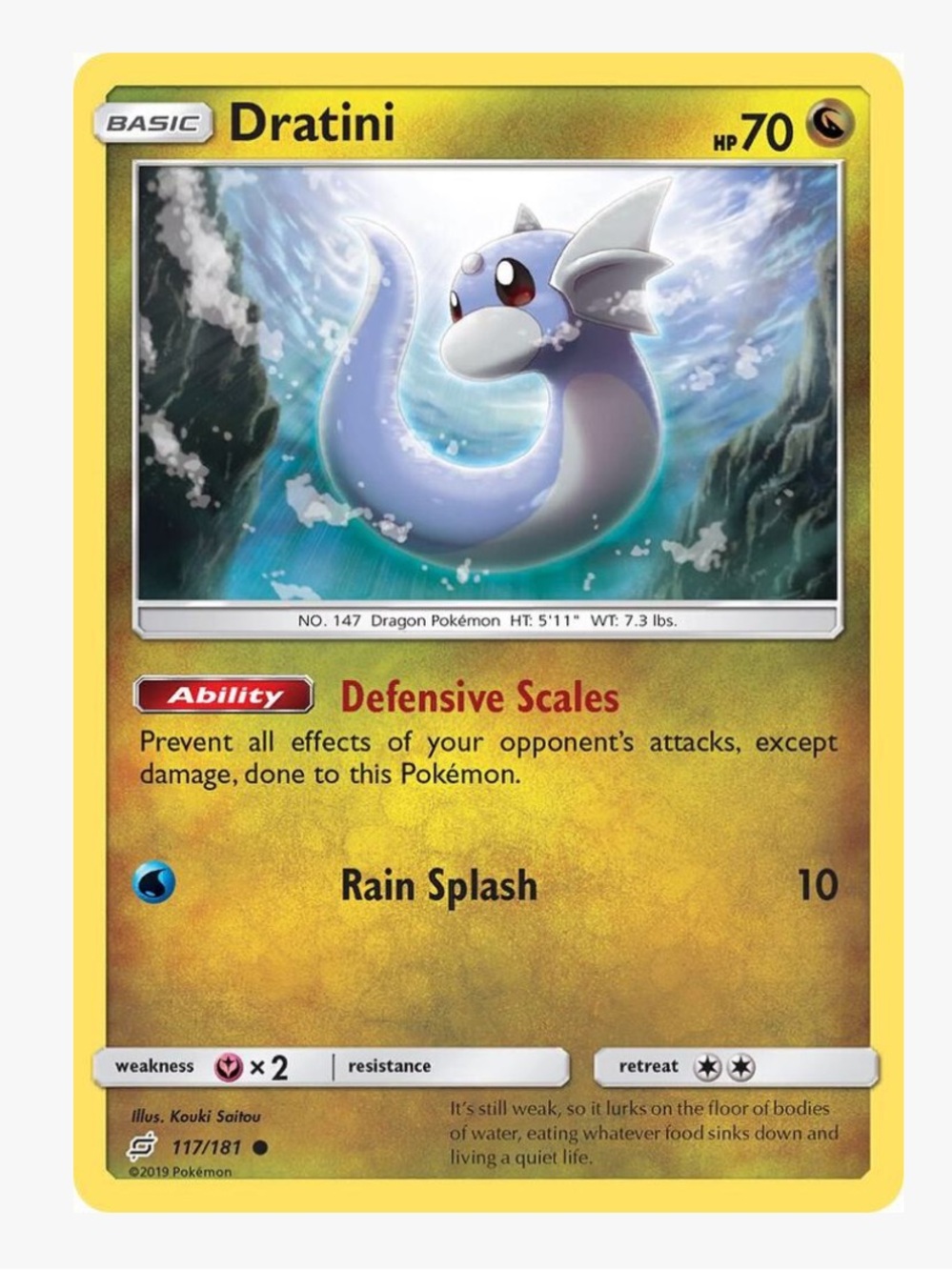 Dratini Team Up (SM9) Pokemon Trading Card